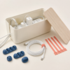 Cable Management Box with Clip Set