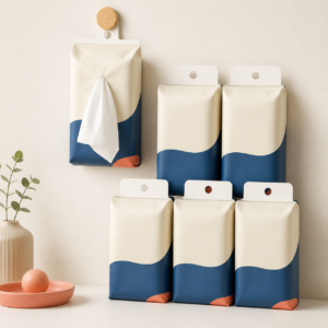 Soft Wall-Hanging Facial Tissue — 6 Pack